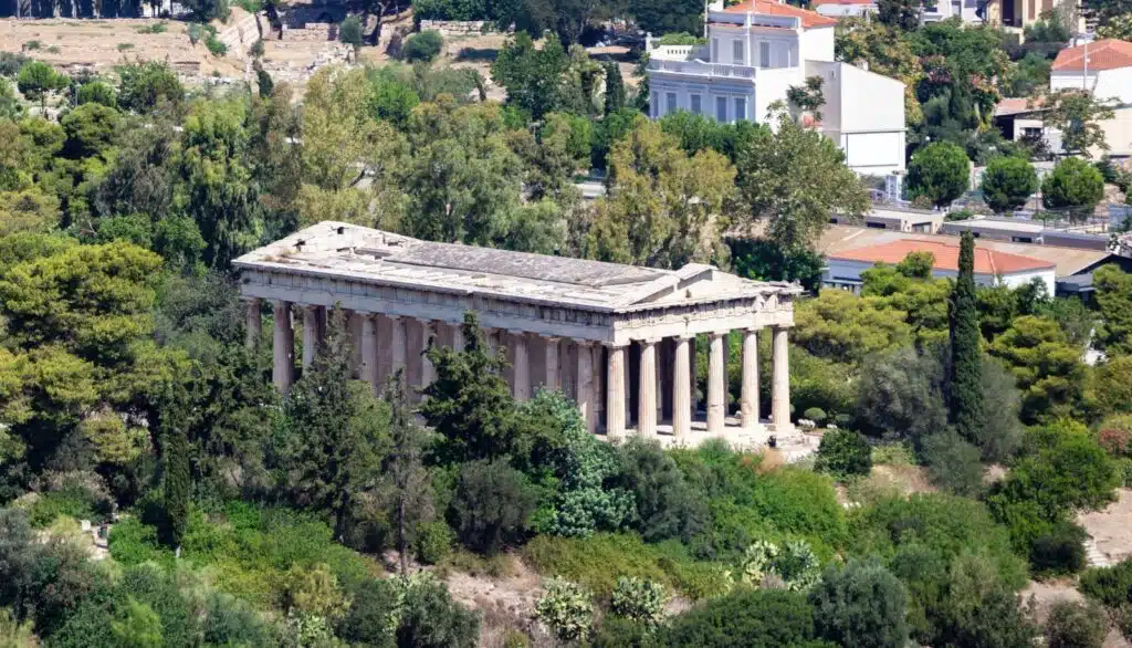 Agorà e Tempio di Efesto