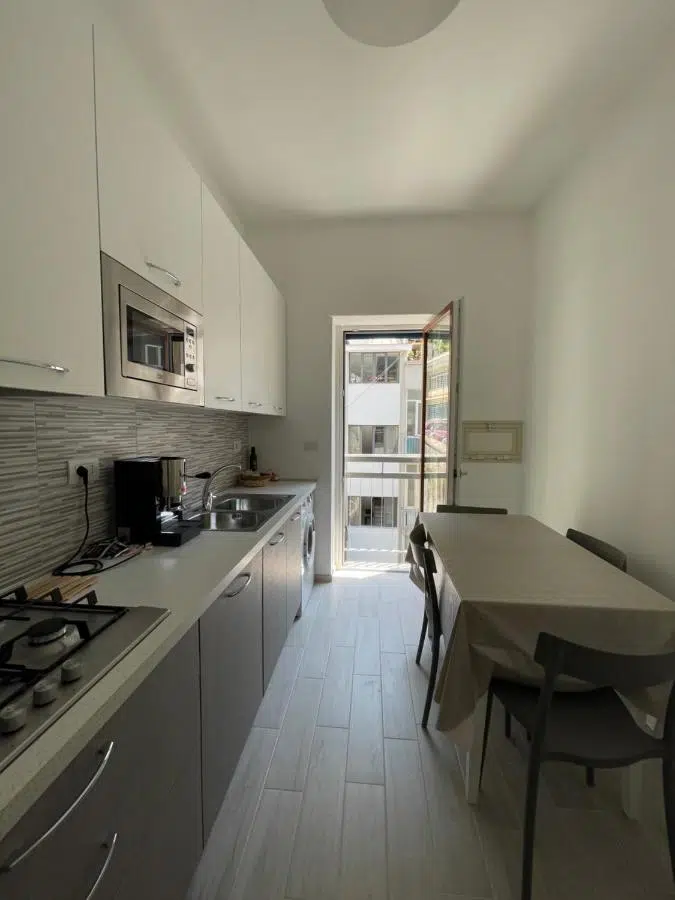 appartamento con cucina ad amalfi