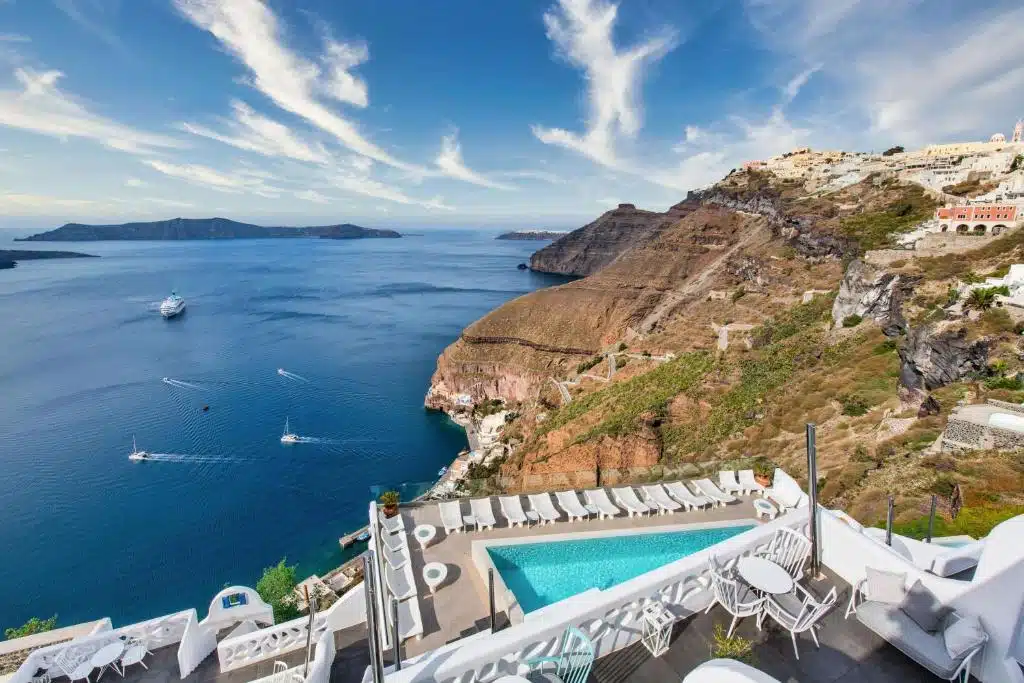 Athina Luxury Suites, splendido hotel a Santorini