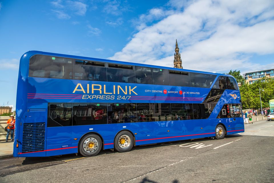 autobus dell'aeroporto di Edimburgo, un modo economico e veloce per raggiungere il centro