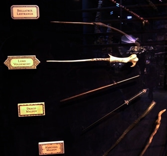 Bacchette agli Studios di Harry Potter a Londra