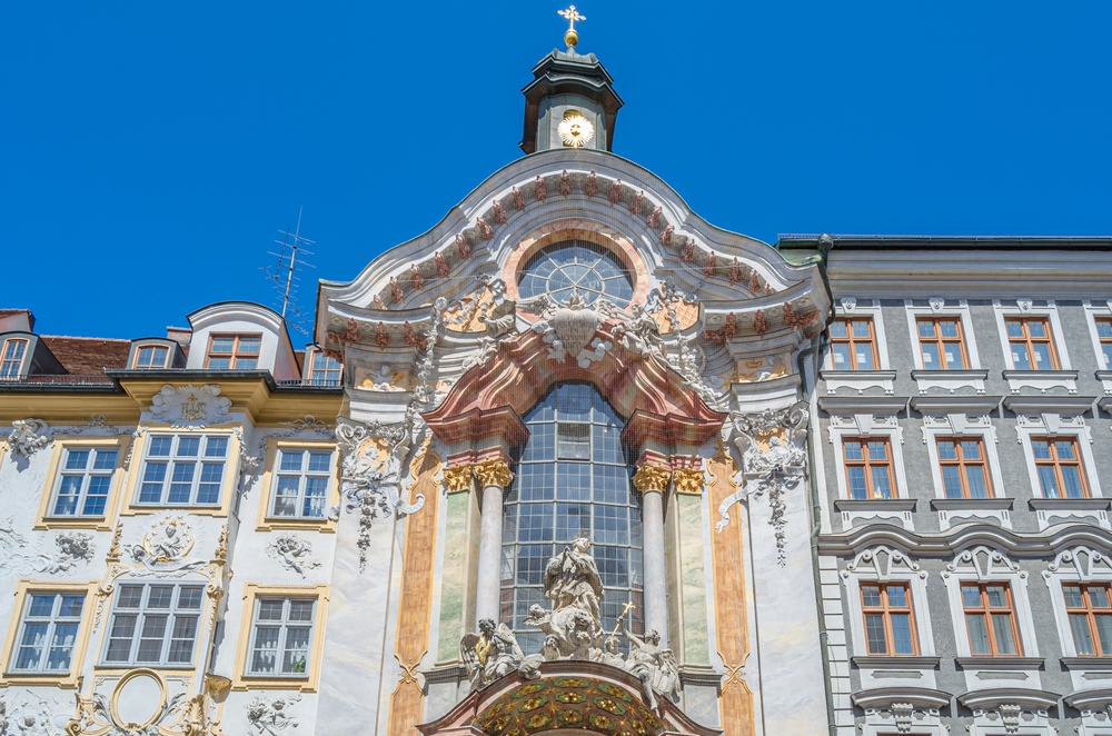 La barocca Asamkirche a Monaco di Baviera