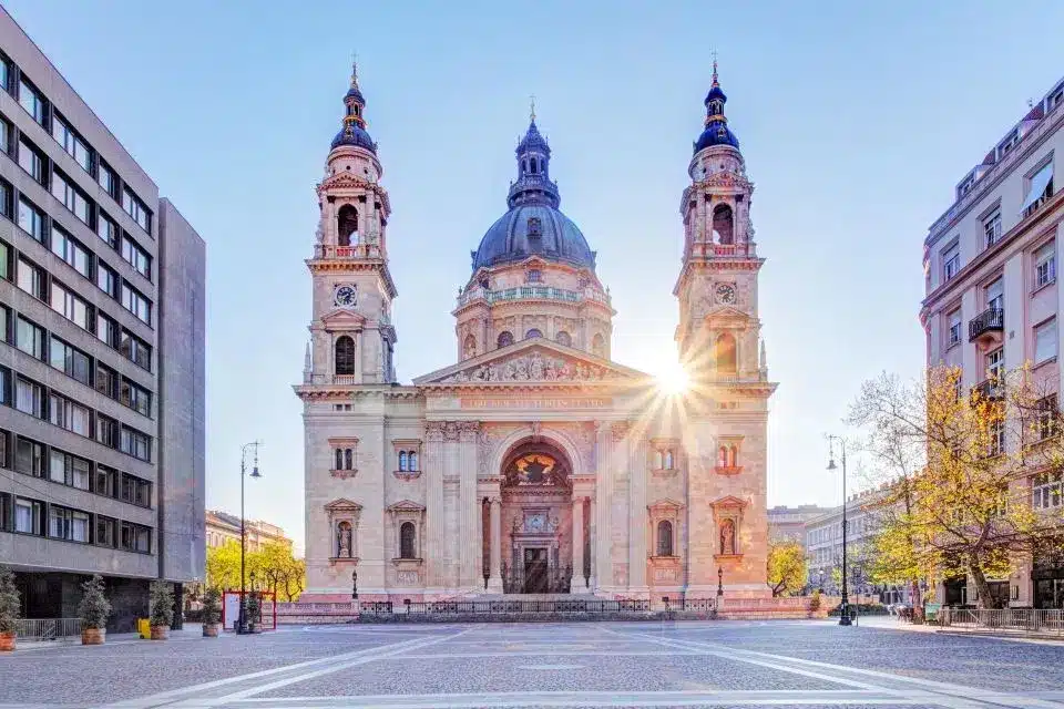 Basilica di Santo Stefano nel centro di Budapest