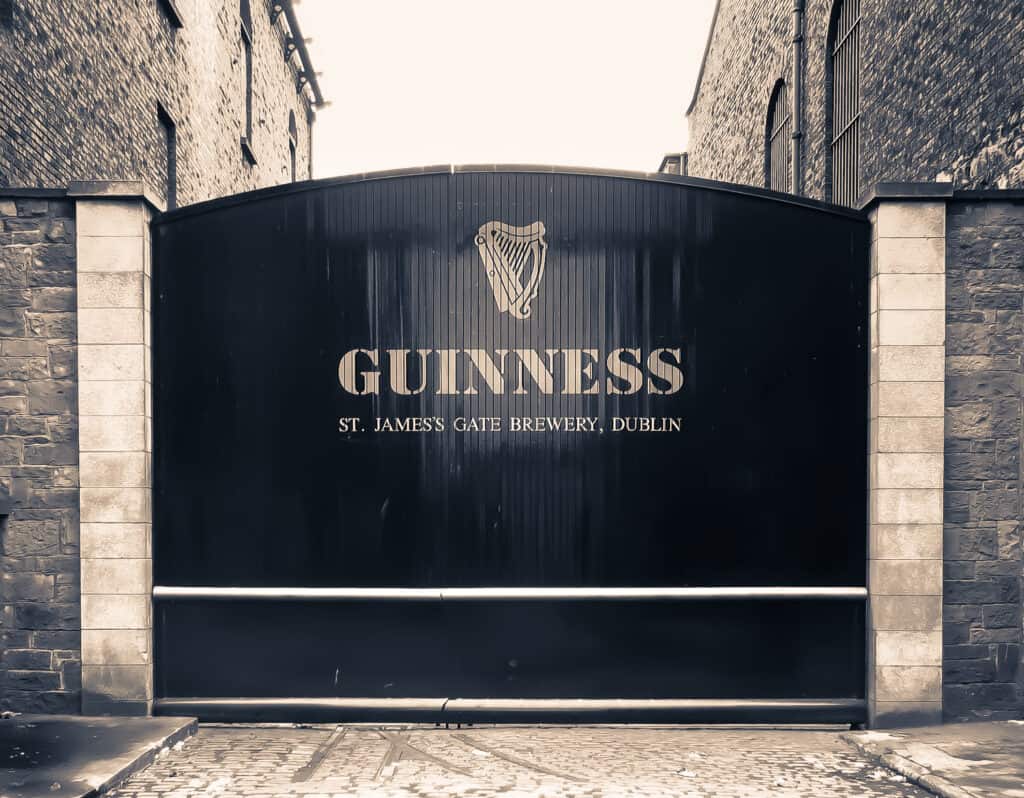 Il birrificio Guinness a Dublino