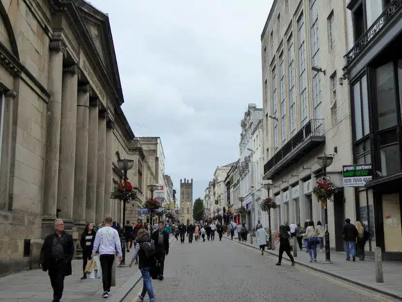 Bold Street a Liverpool