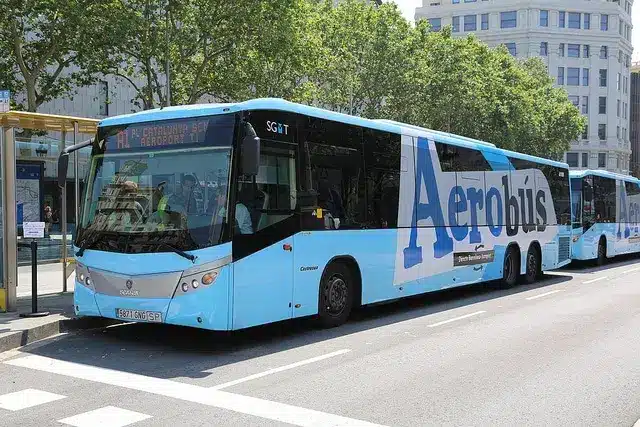 Bus dall'aeroporto di Barcellona al centro