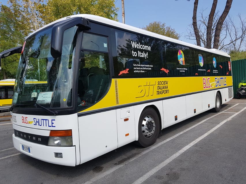 Bus dall'aeroporto di Ciampino a Roma