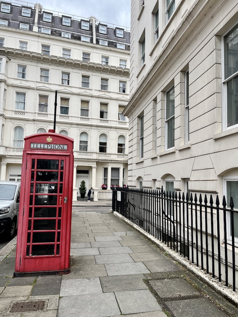 Cabina telefonica a Paddington
