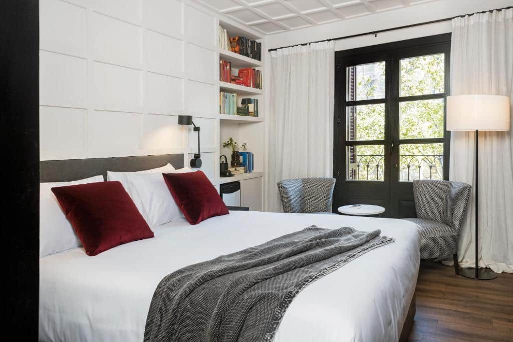 Camera dello Yurbban Ramblas Boutique Hotel