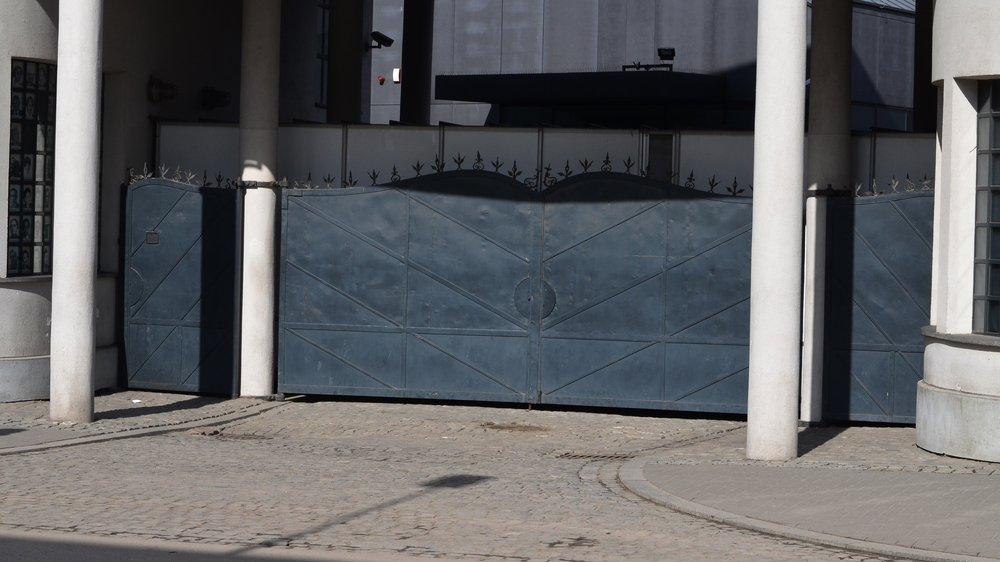 Il cancello della fabbrica di Oskar Schindler a Cracovia