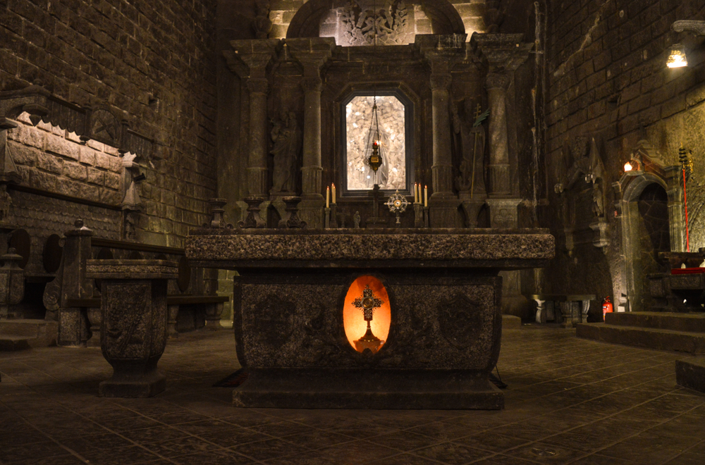 La Cappella di Santa Kinga nella miniera di sale di Wieliczka