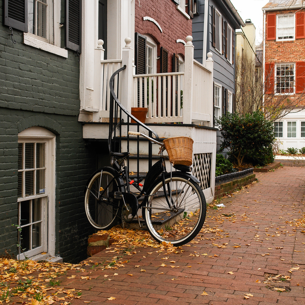 Case a schiera storiche a Georgetown, Washington