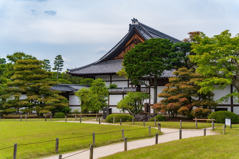 Il castello di Nijo a Kyoto