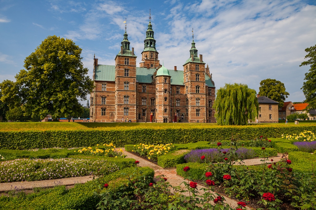 Castello di Rosenborg nel centro di Copenaghen
