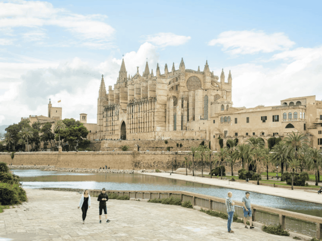 La Cattedrale La Seu a Palma di Maiorca