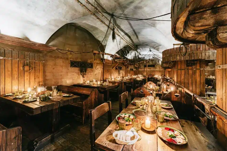 Cena medievale a Praga