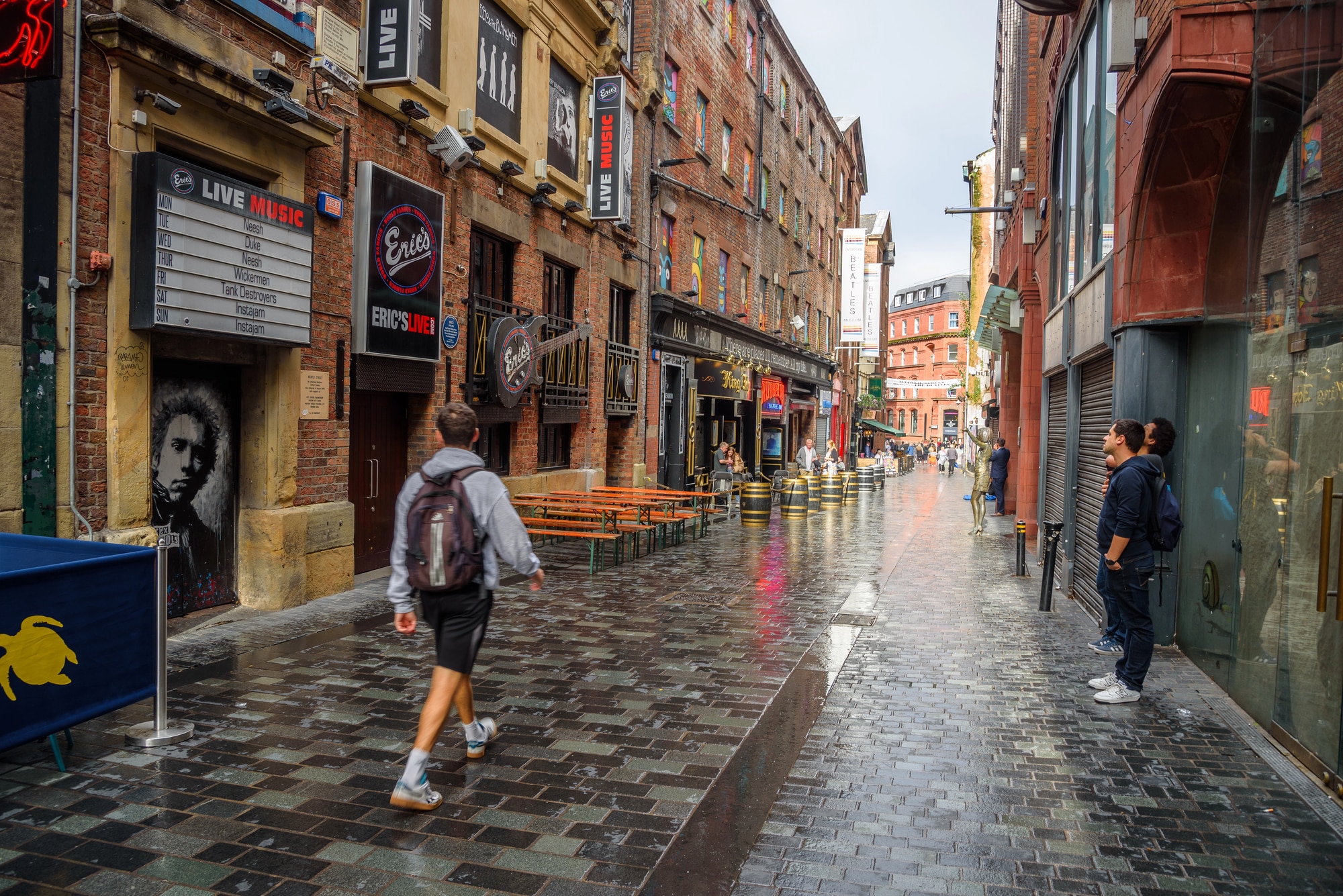 Il centro di Liverpool