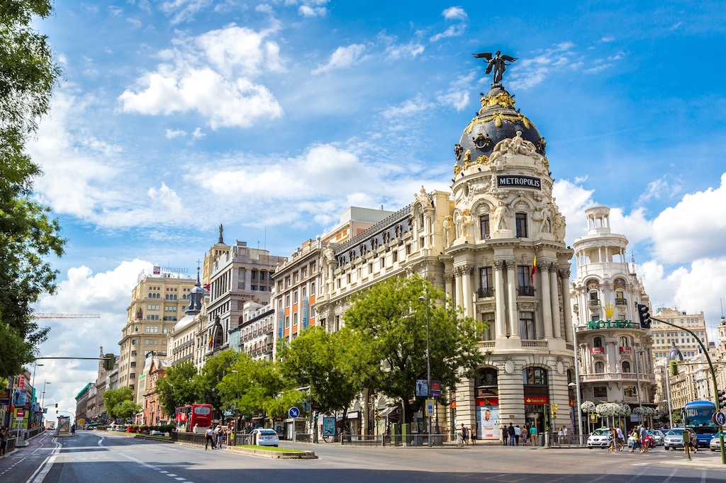 Il centro di Madrid