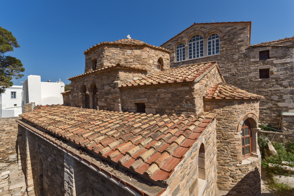 La chiesa della Panagia Ekatontapiliani a Parikia, Paros