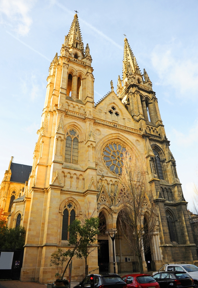 La chiesa di Saint-Louis-des-Chartrons nel quartiere Chartrons a Bordeaux