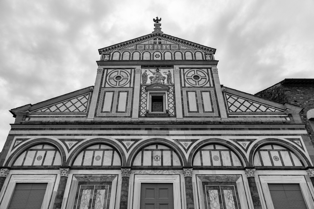 La chiesa di San Miniato al Monte sopra Firenze