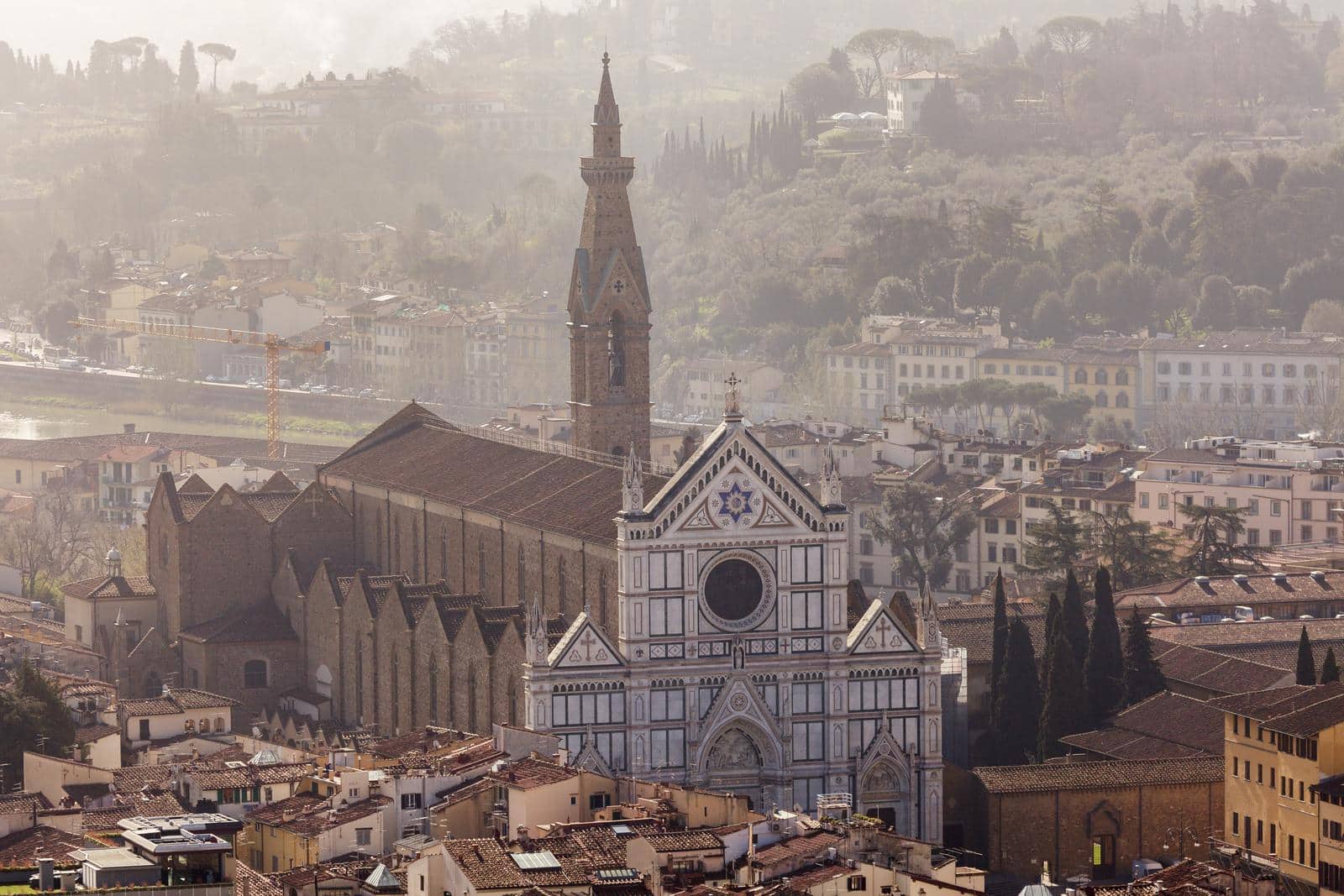 La chiesa di Santa Croce a Firenze