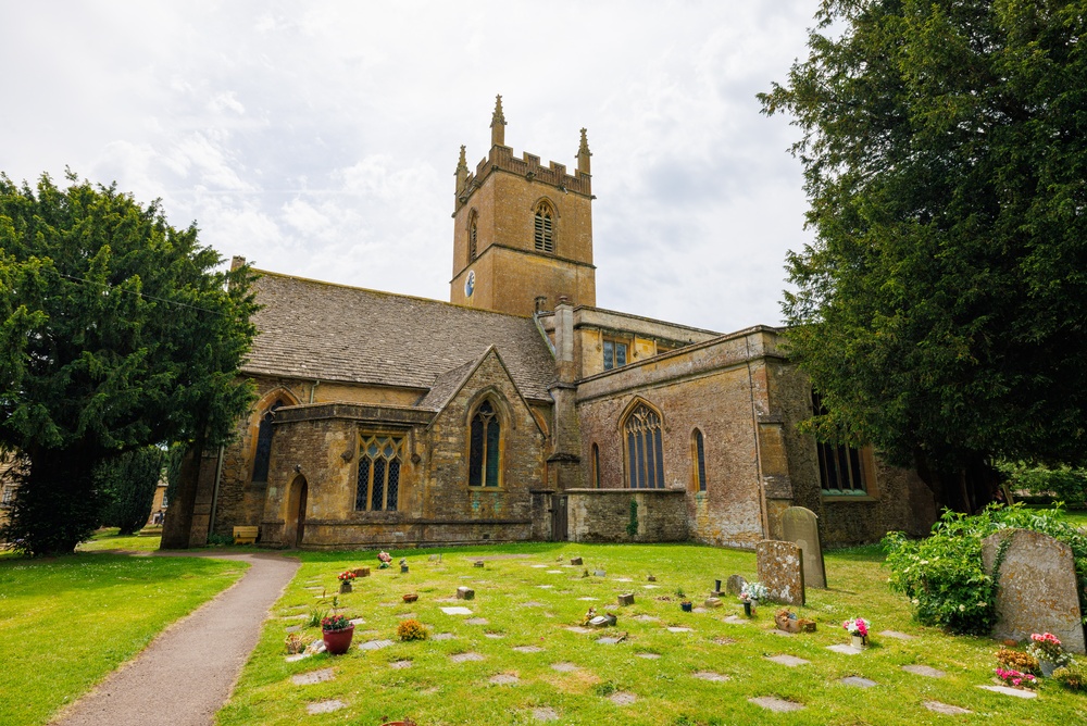 La chiesa di St Edward a Stow-on-the-Wold