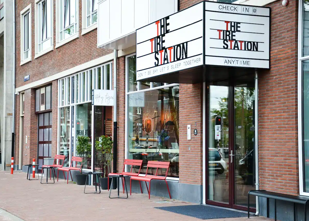 Conscious Hotel The Tire Station, hotel hipster ad Amsterdam