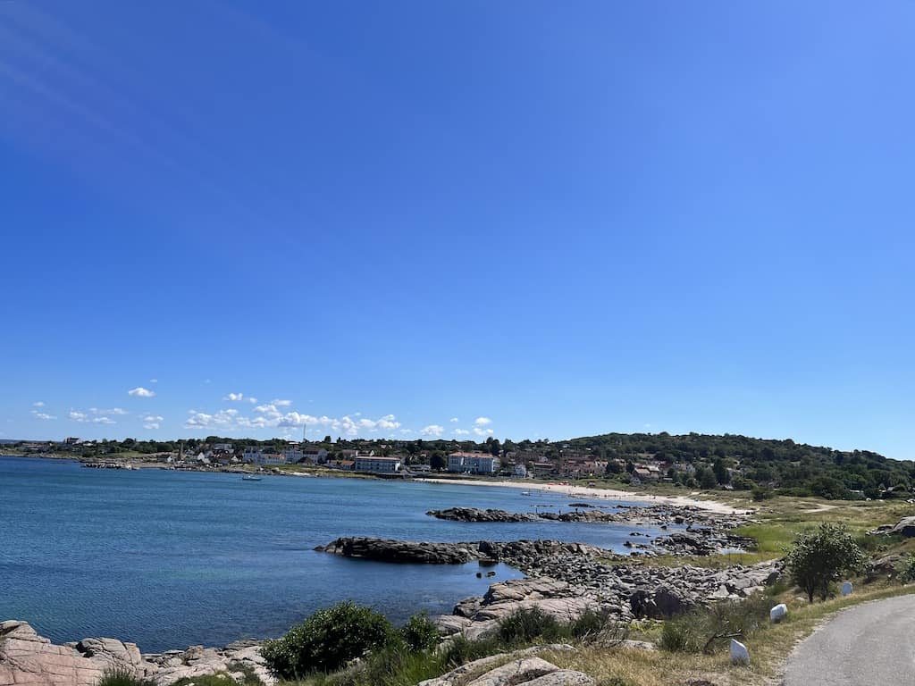 Isola di Bornholm Costa rocciosa e paesaggio di Bornholm