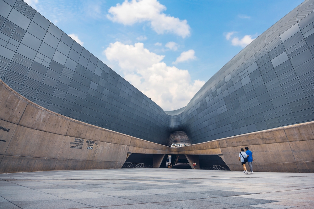 Il Dongdaemun Design Plaza a Seul