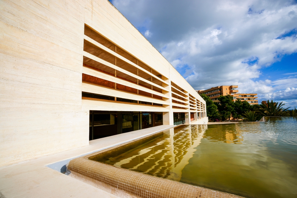 L'edificio Moneo alla Fundació Pilar i Joan Miró a Palma
