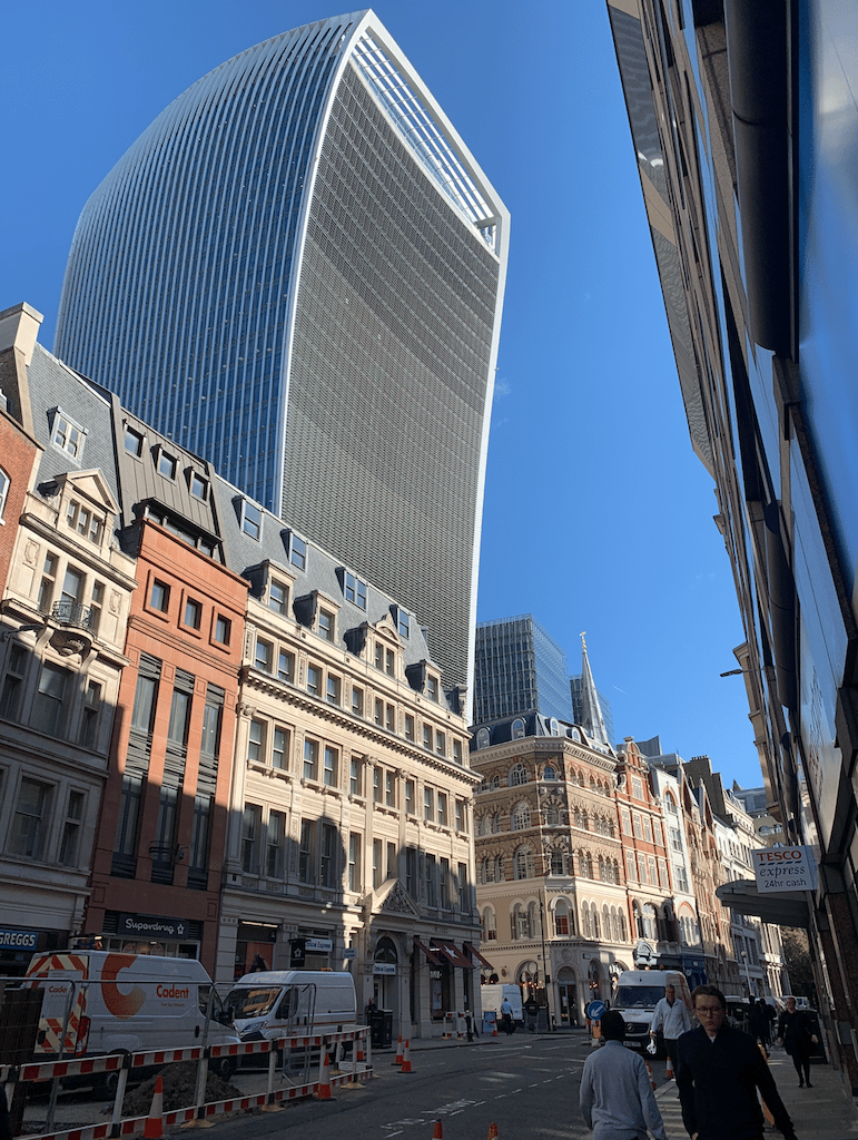 edificio walkie talkie londra