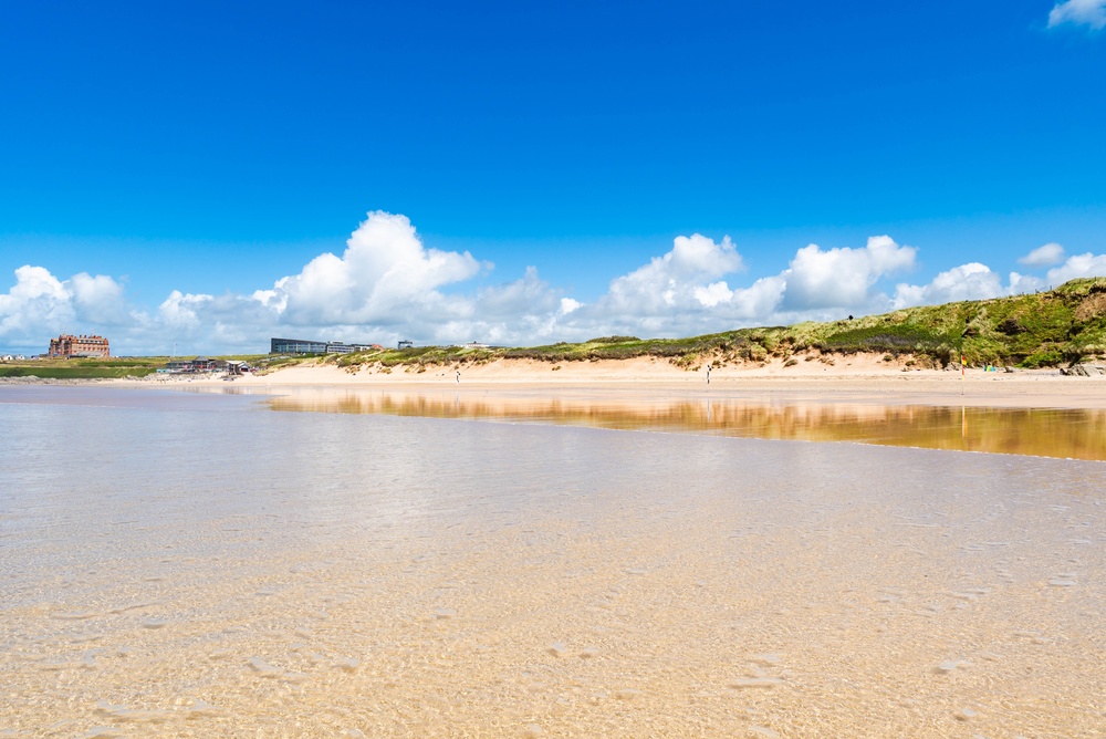 Fistral Beach a Newquay, in Cornovaglia