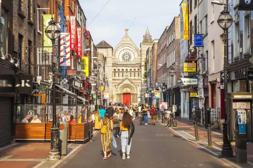 Grafton Street a Dublino