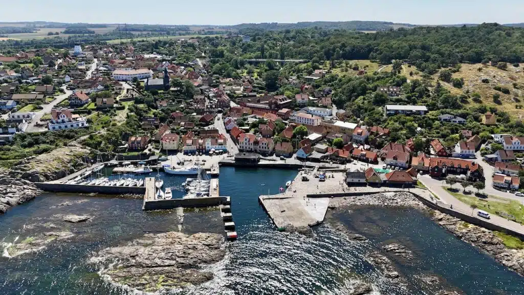 Gudhjem, la zona migliore dove alloggiare a Bornholm