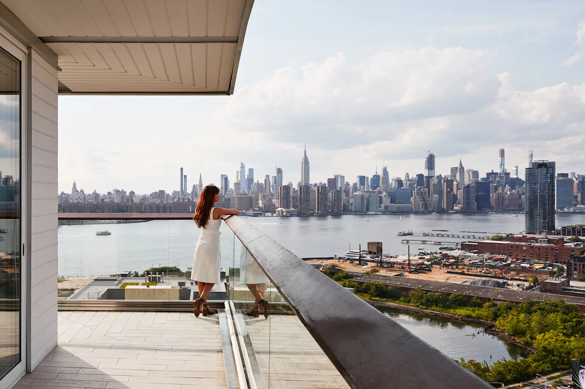 hotel a Williamsburg con vista su Manhattan