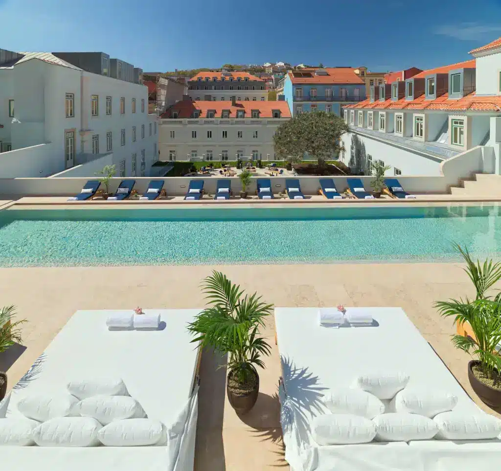 Hotel nel centro di Lisbona con piscina