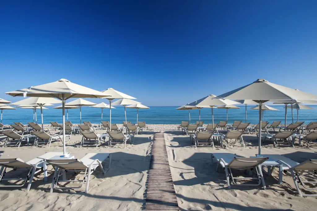 Hotel sulla spiaggia a Rethymno, vicino al centro