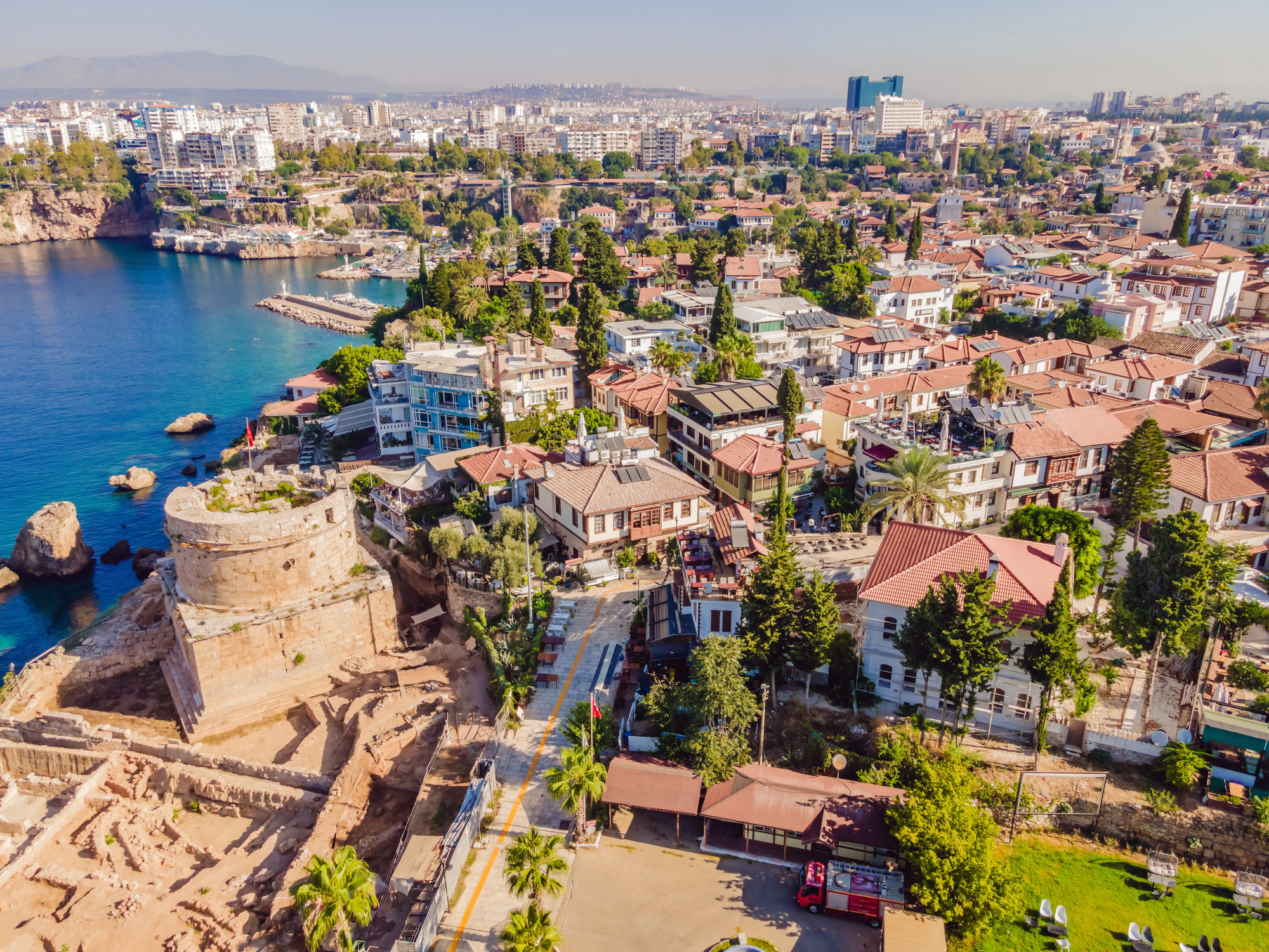 Kaleiçi e il porto vecchio di Antalya