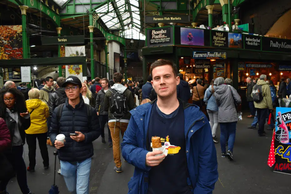 Kristoffer Fons al Borough Market