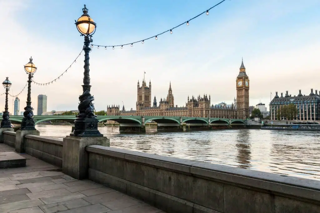 londra big ben palazzo di westminster