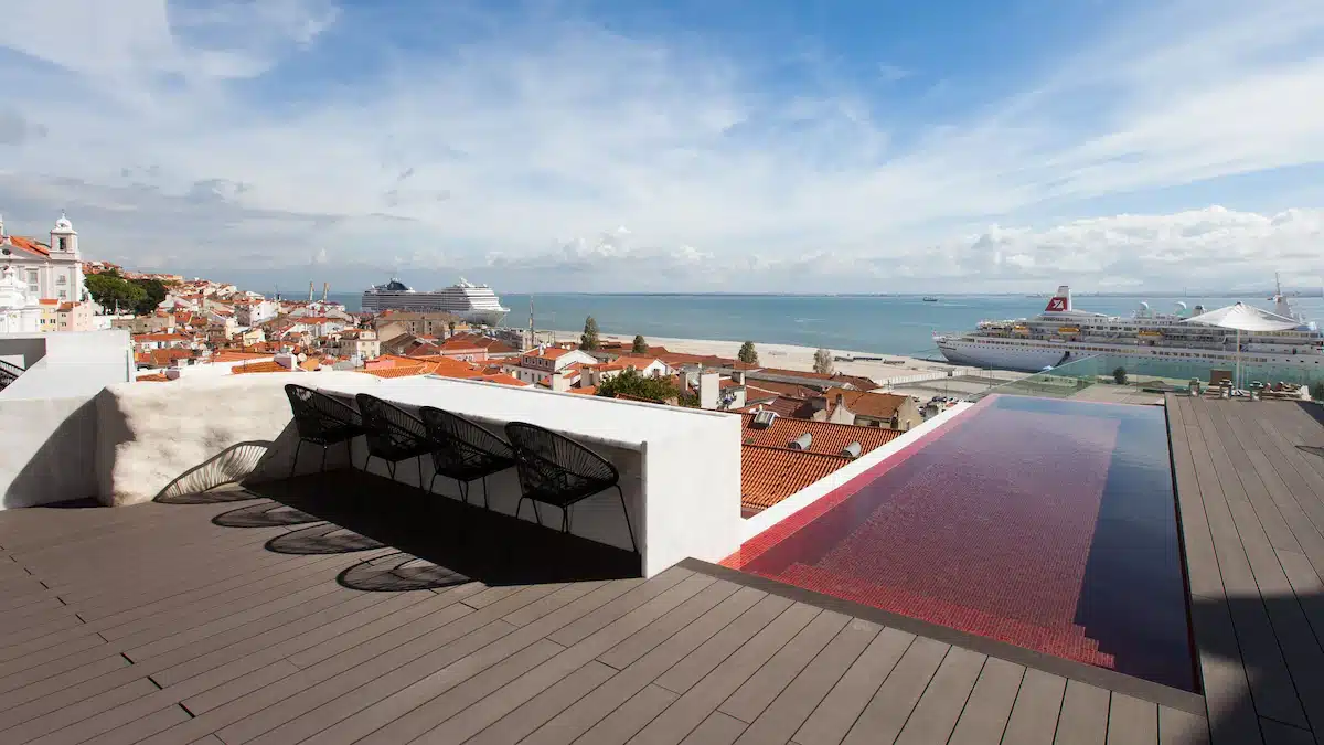 Memmo Alfama, hotel a Lisbona con piscina sul tetto