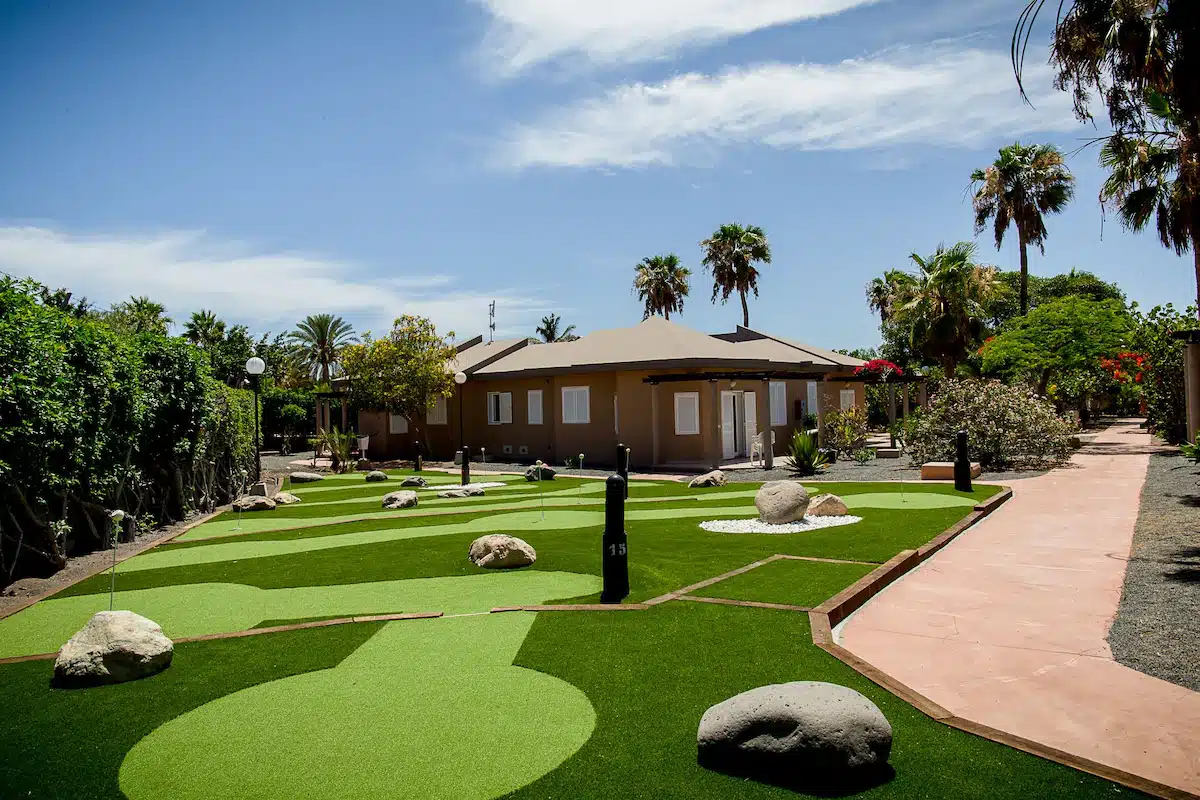 Minigolf dell'hotel a Gran Canaria