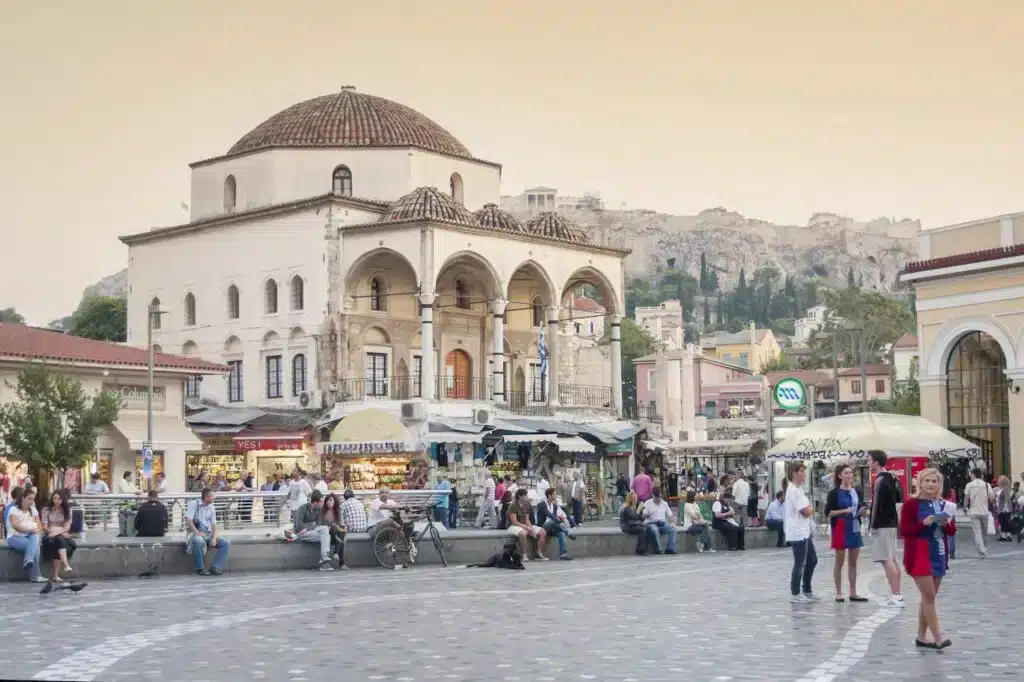 Monastiraki, la zona migliore dove alloggiare ad Atene per shopping e vita notturna