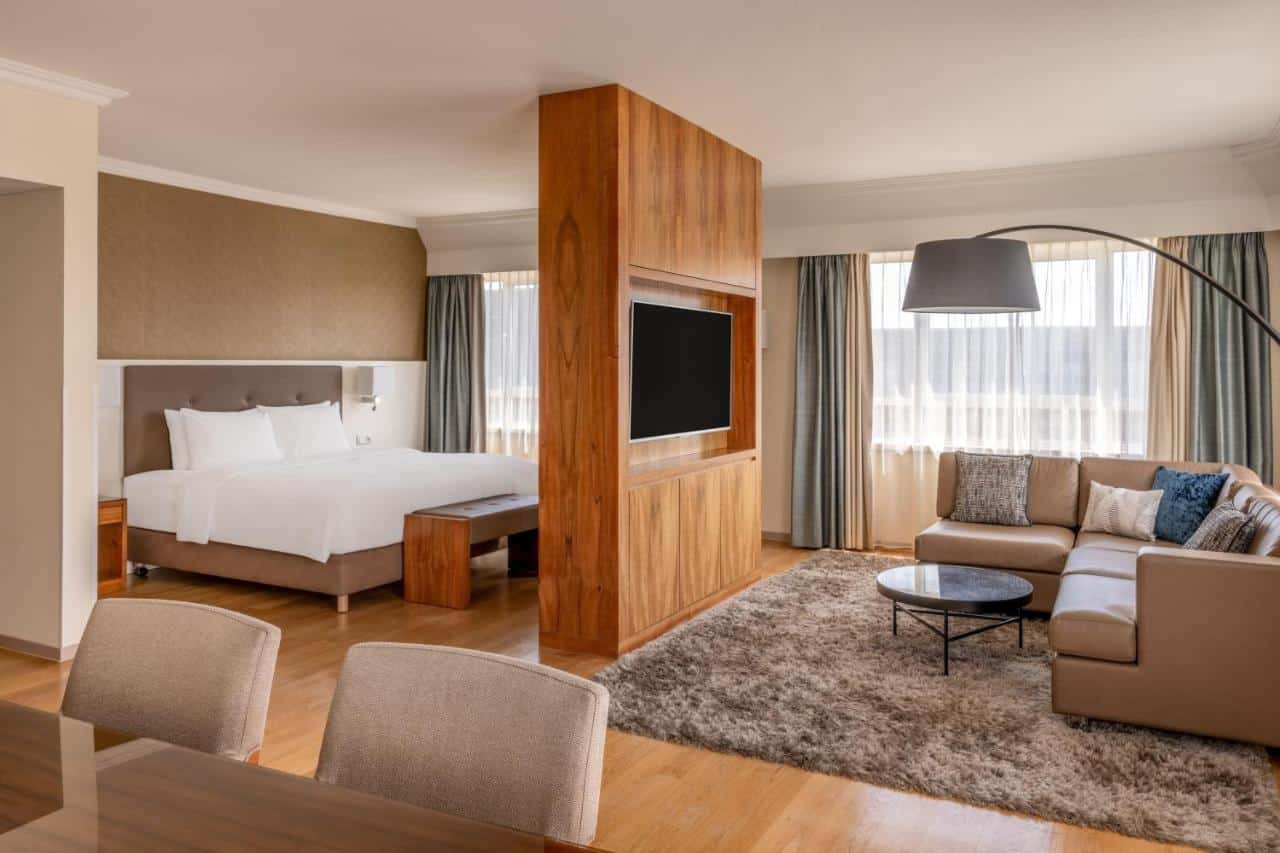 Munich Marriott Hotel, un bel posto dove alloggiare nella zona di Schwabing