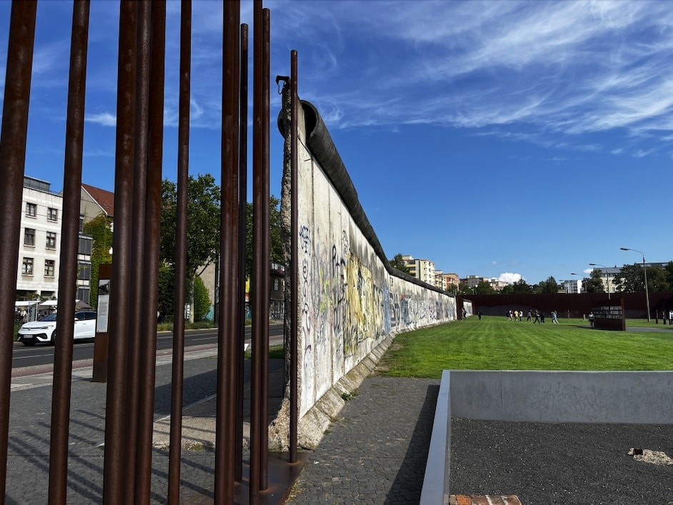 Muro di Berlino in Bernauer Strasse