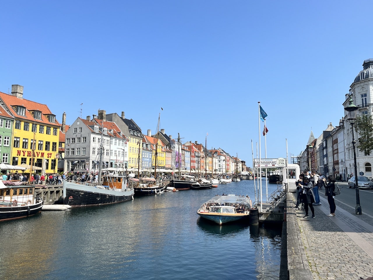 Nyhavn nel centro di Copenaghen