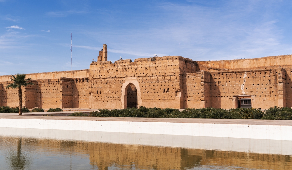 Il Palazzo El Badi nella Kasbah di Marrakech
