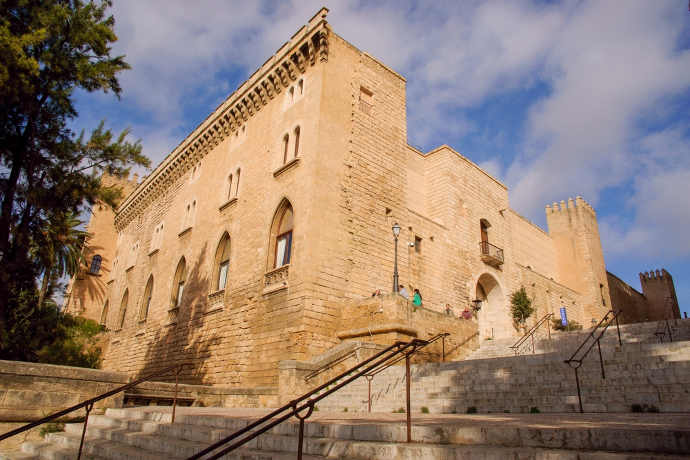 Il Palazzo Reale dell'Almudaina a Palma di Maiorca