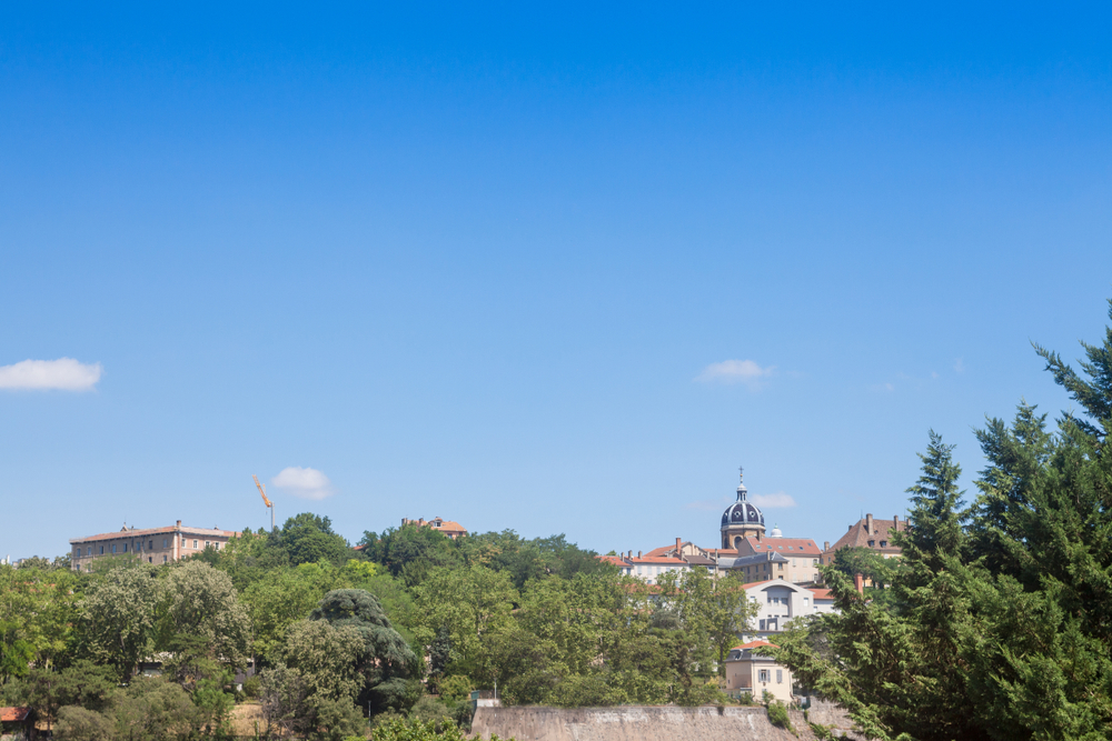 Panorama della collina della Croix-Rousse a Lione